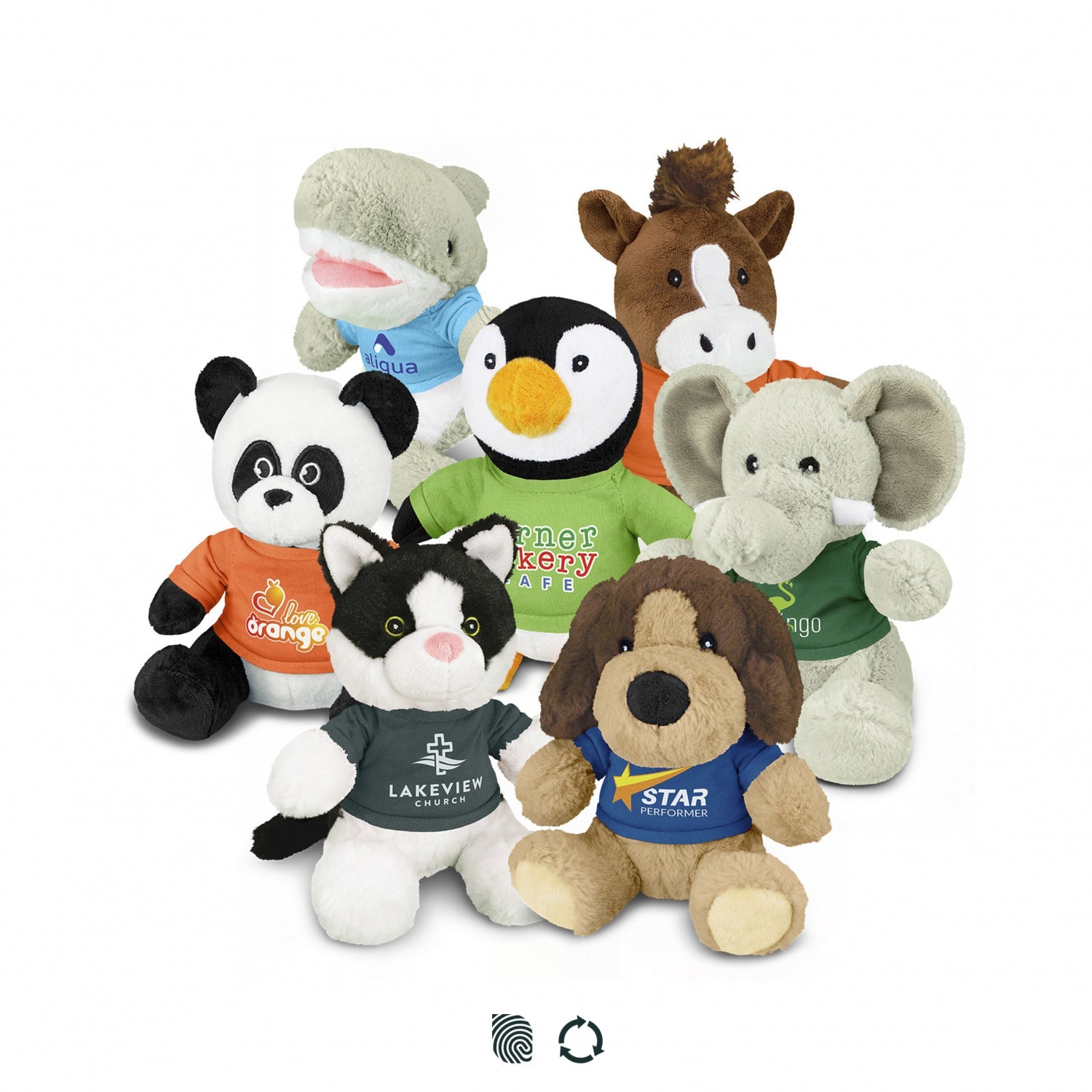 Assorted Plush Toys (3)