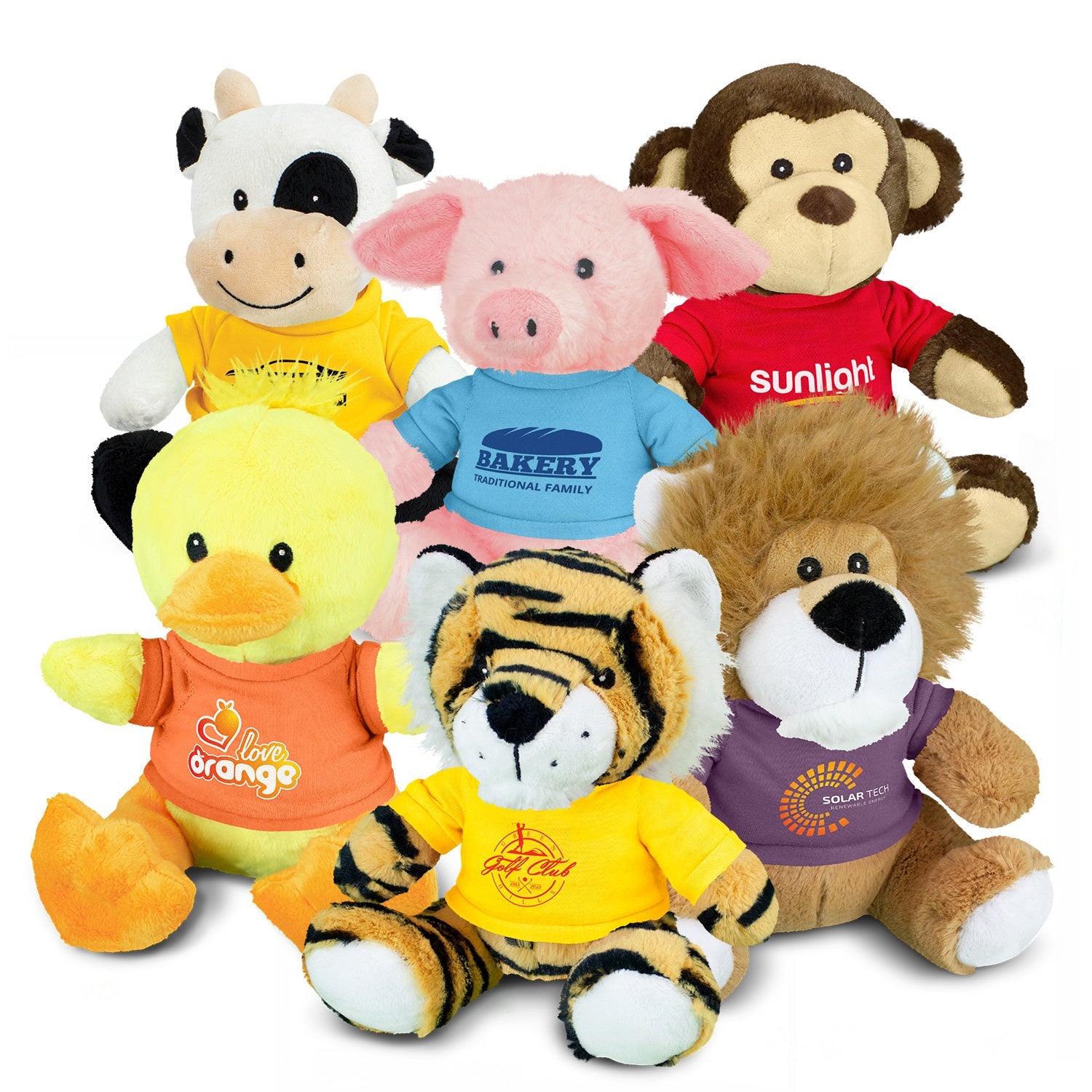 Assorted Plush Toys (6)