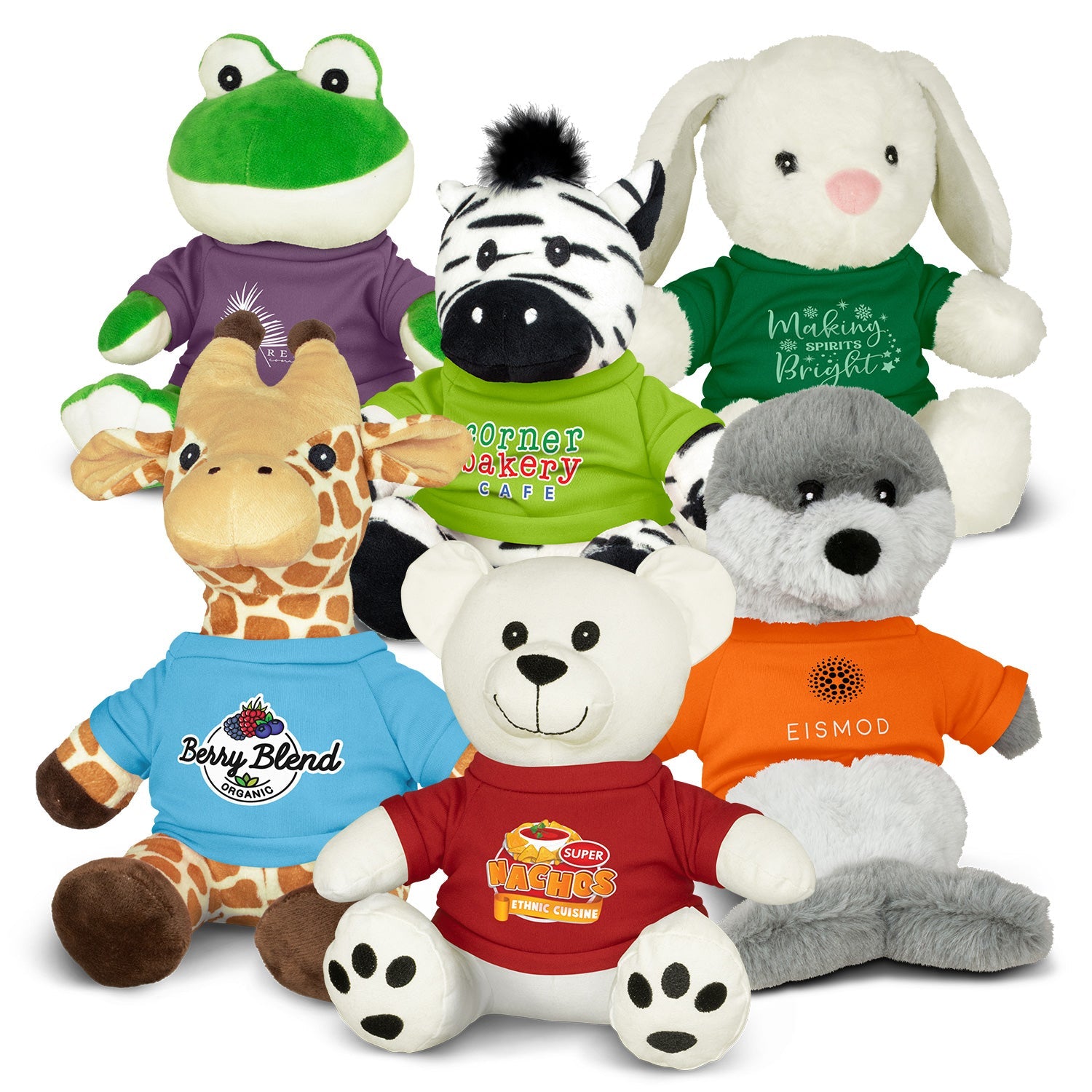 Assorted Plush Toys (8)