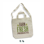Cotton Shoulder Tote Bag