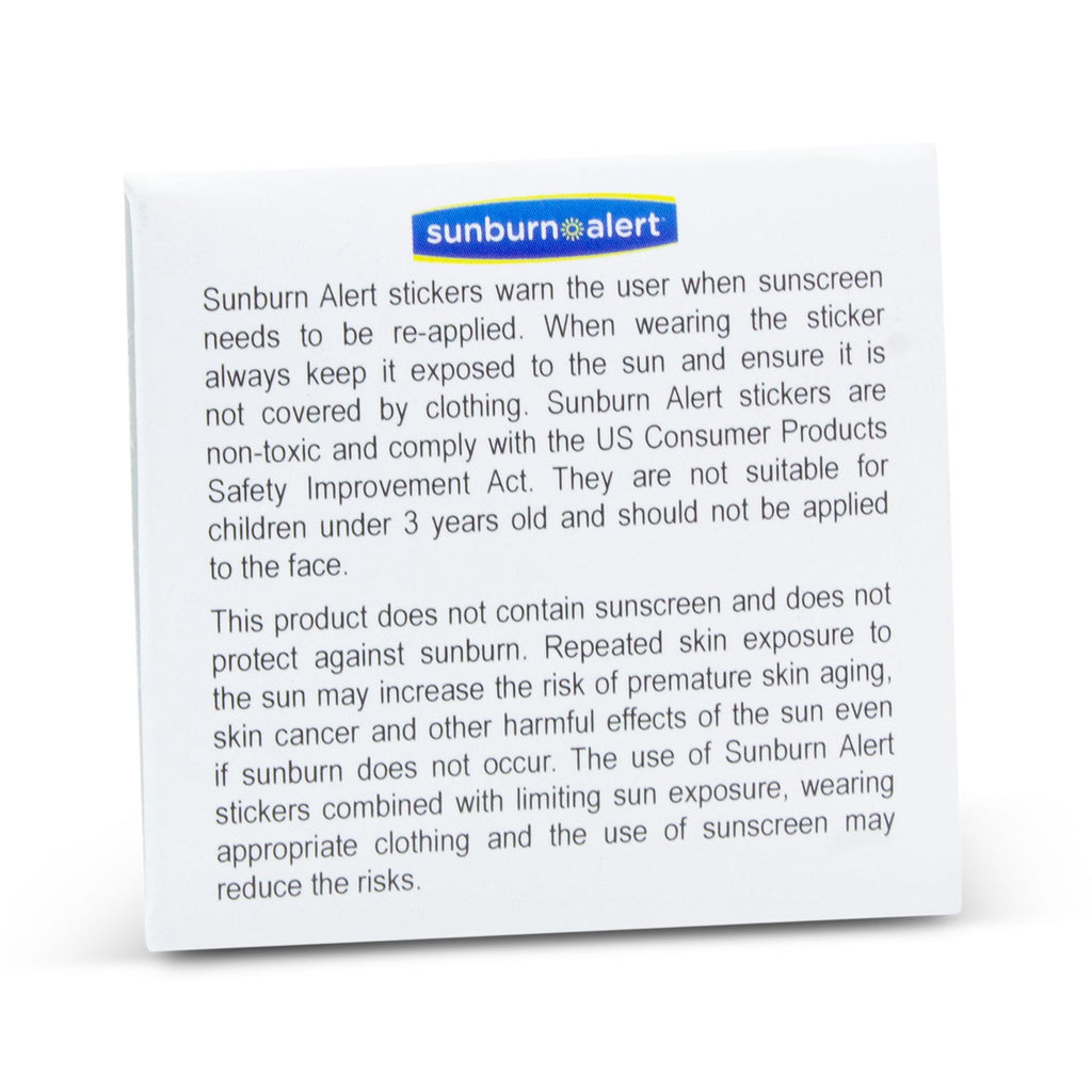 Sunburn Alert Stickers (3)