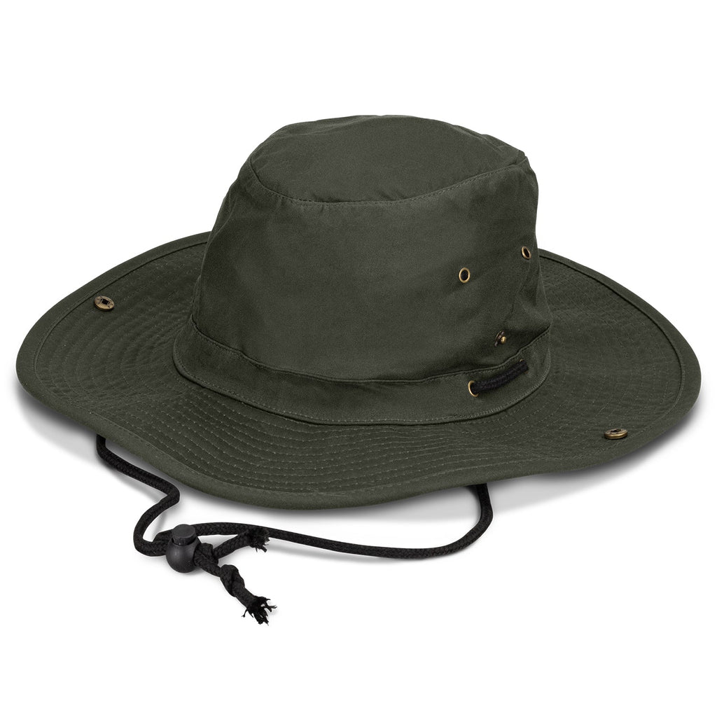 Oilskin Wide Brim Hat (2)
