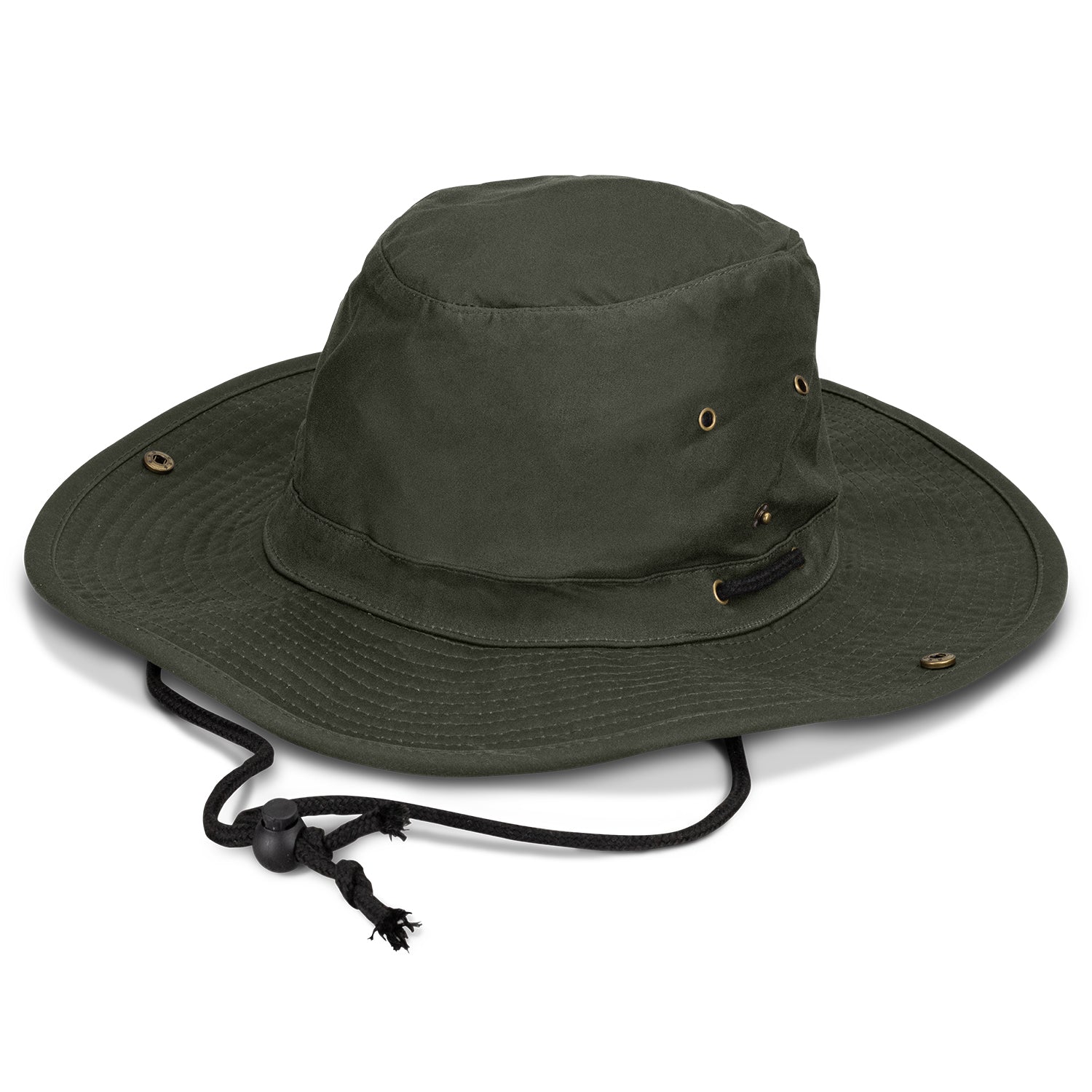 Oilskin Wide Brim Hat (2)