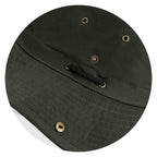 Oilskin Wide Brim Hat (3)