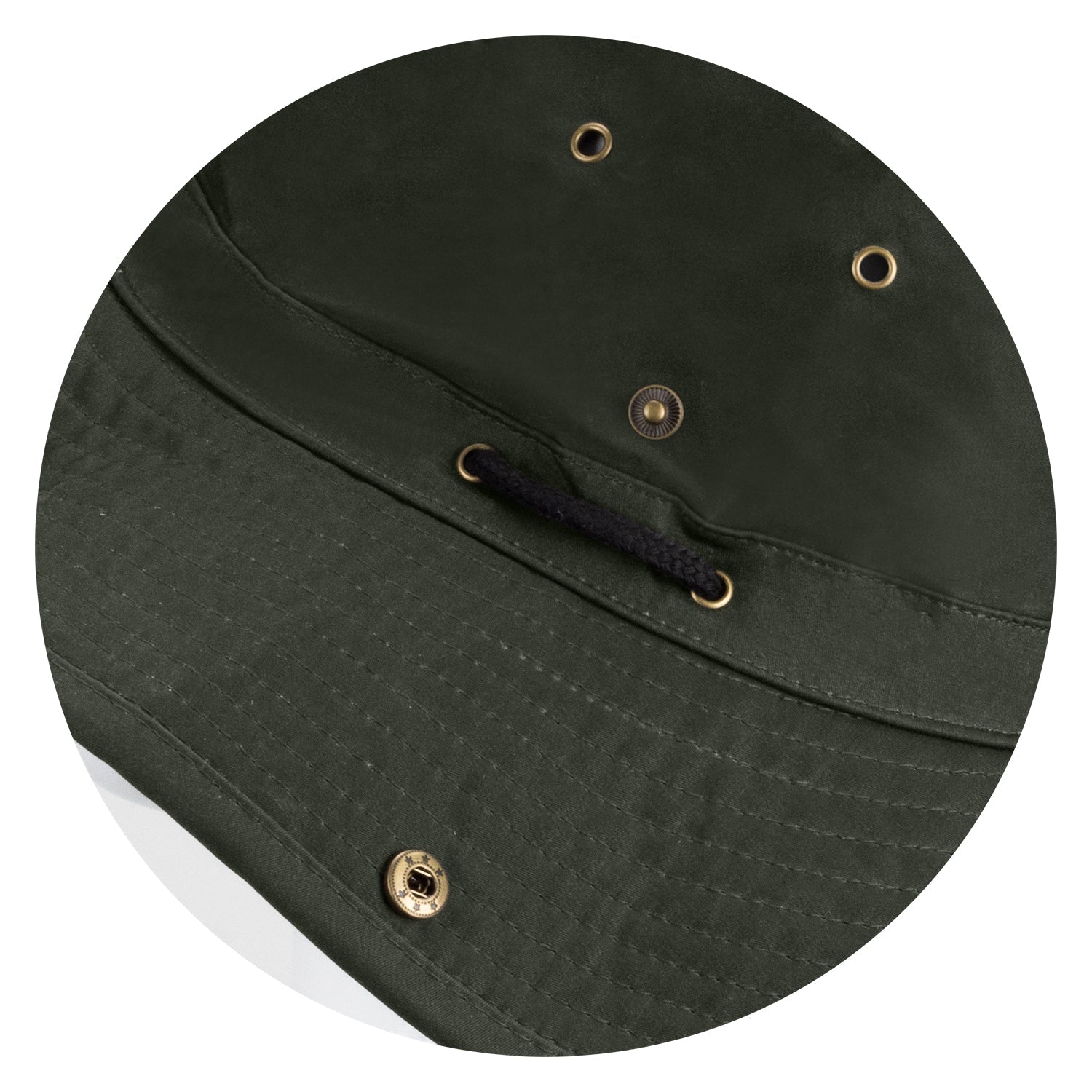 Oilskin Wide Brim Hat (3)