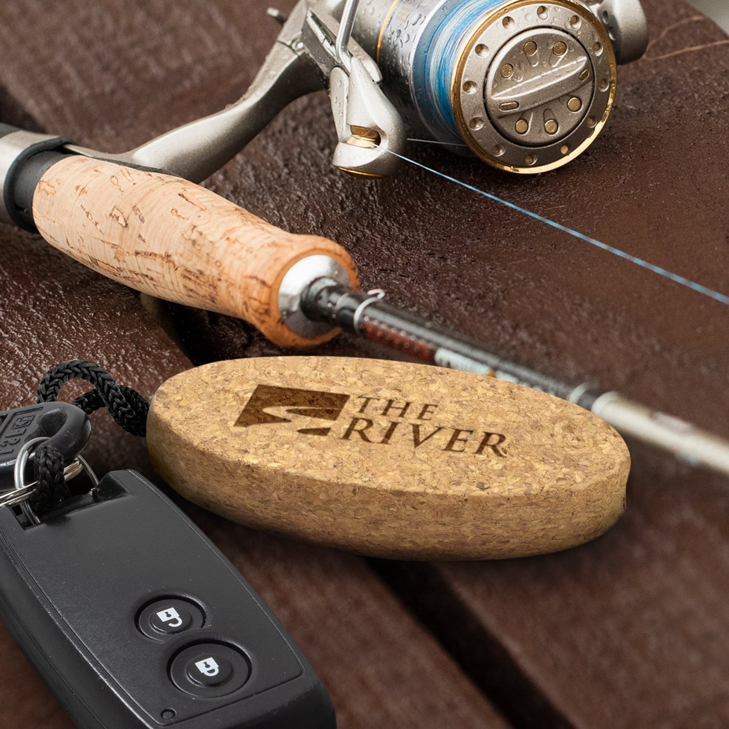 Cork Floating Key Ring (5)