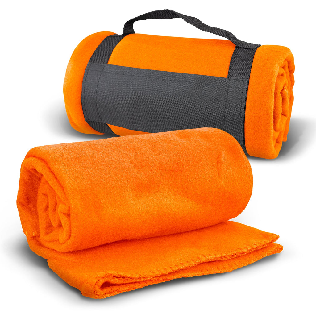 Glasgow Fleece Blanket with Strap (2)