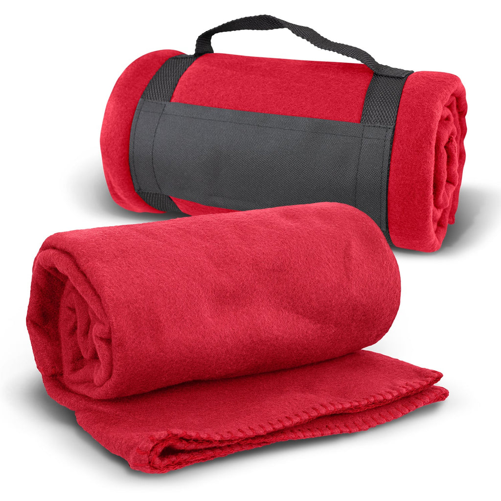 Glasgow Fleece Blanket with Strap (3)