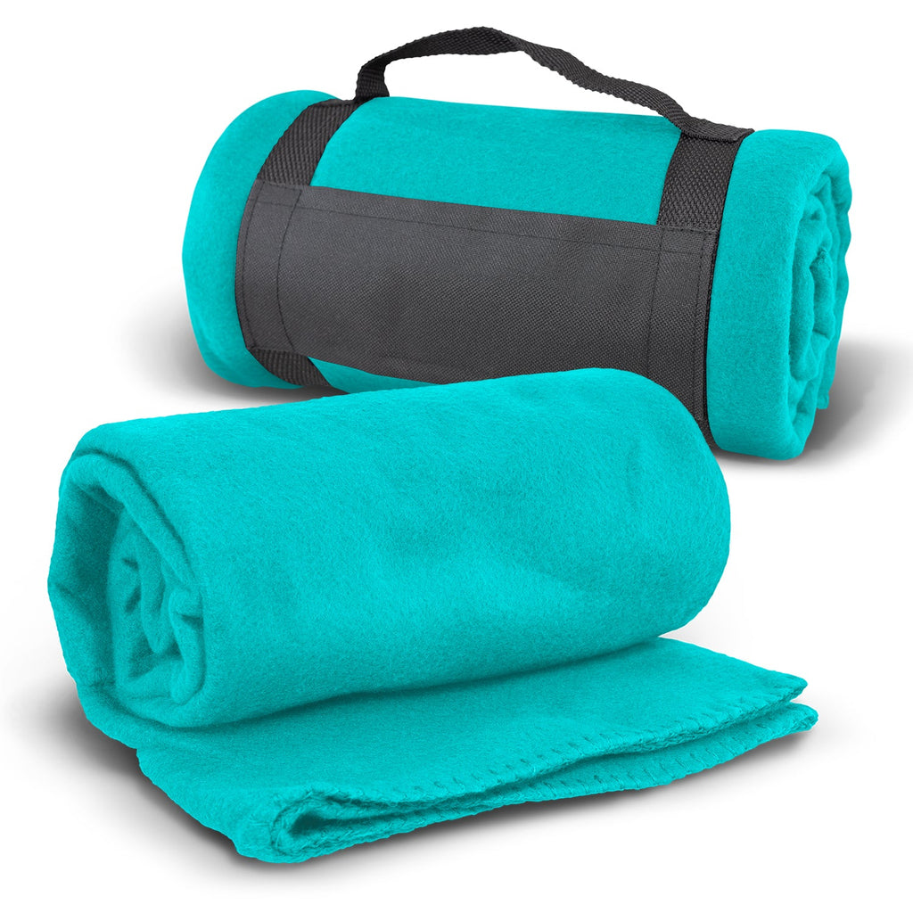 Glasgow Fleece Blanket with Strap (5)
