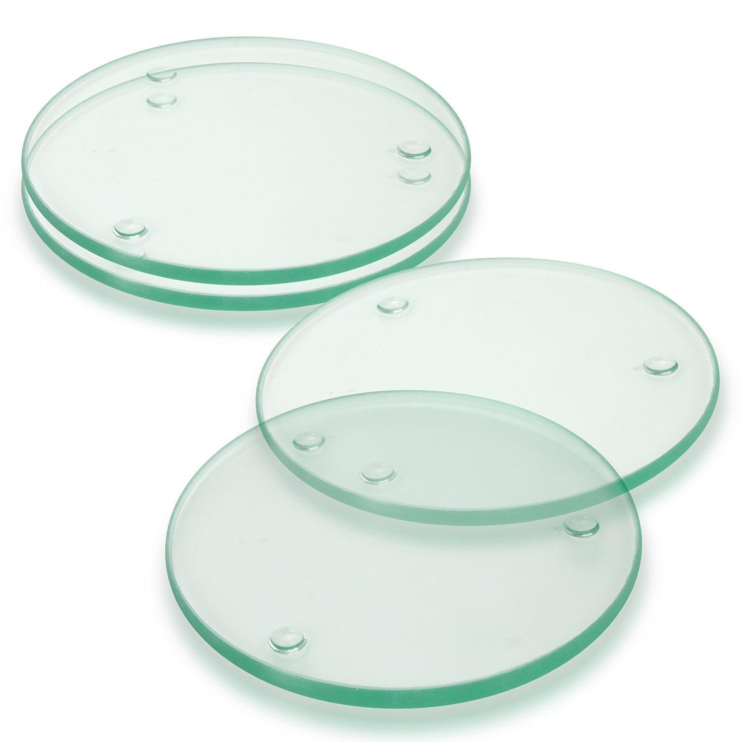 Venice Glass Coaster - Set of 4 - Round - Full Colour (2)