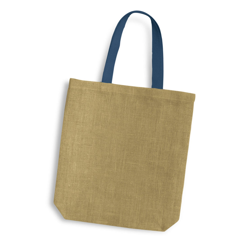 Thera Jute Tote Bag - Coloured Handles (8)