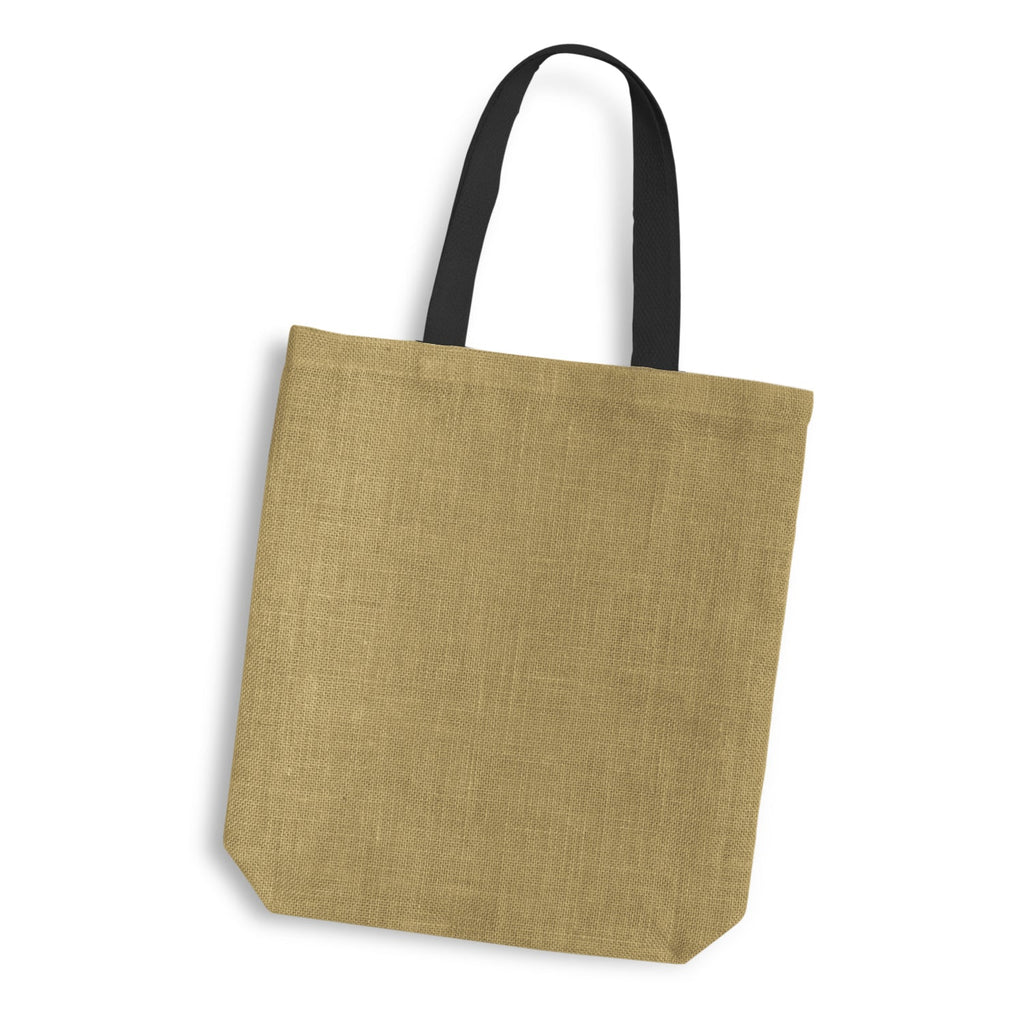 Thera Jute Tote Bag - Coloured Handles (9)