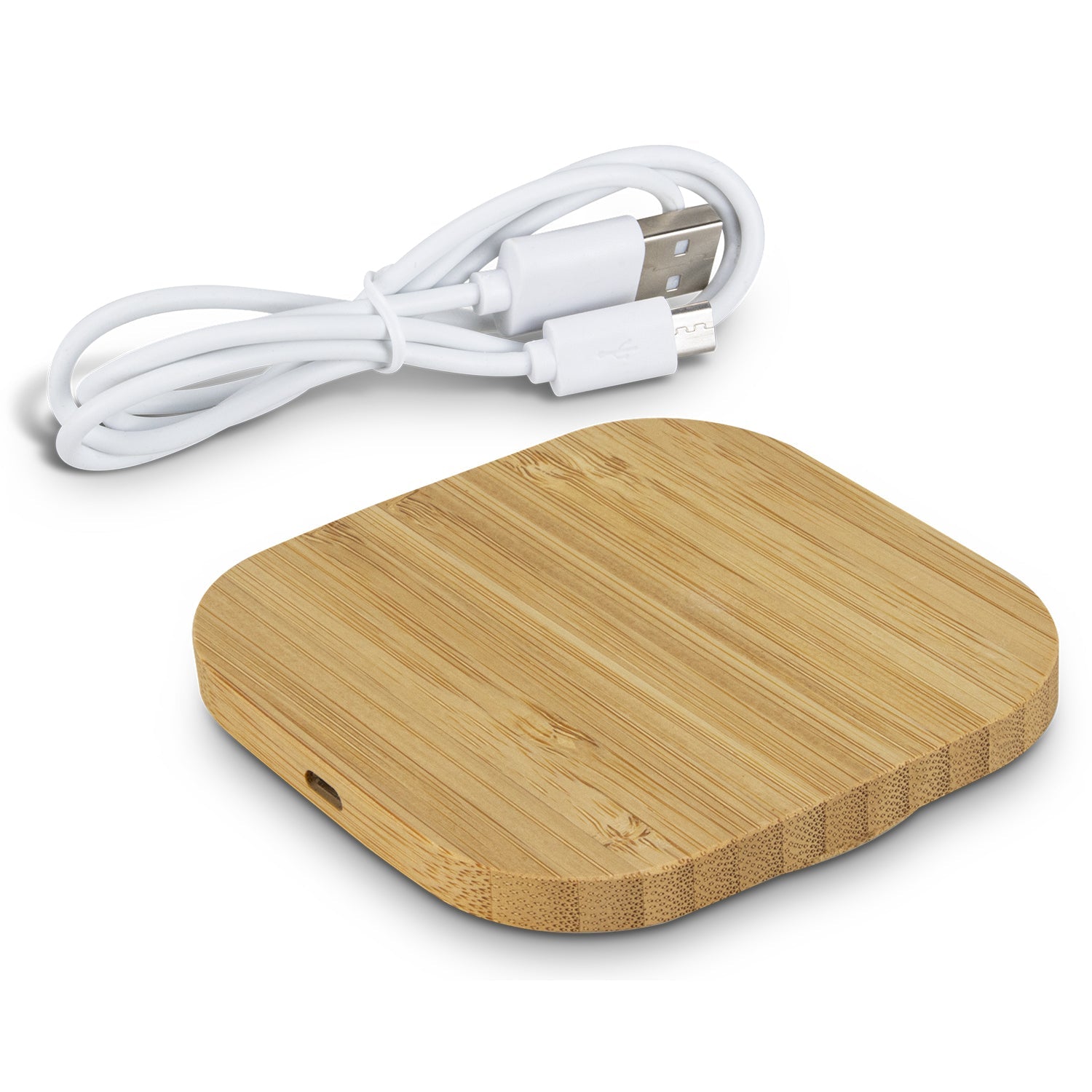 Vita Bamboo Wireless Charger - Square (3)