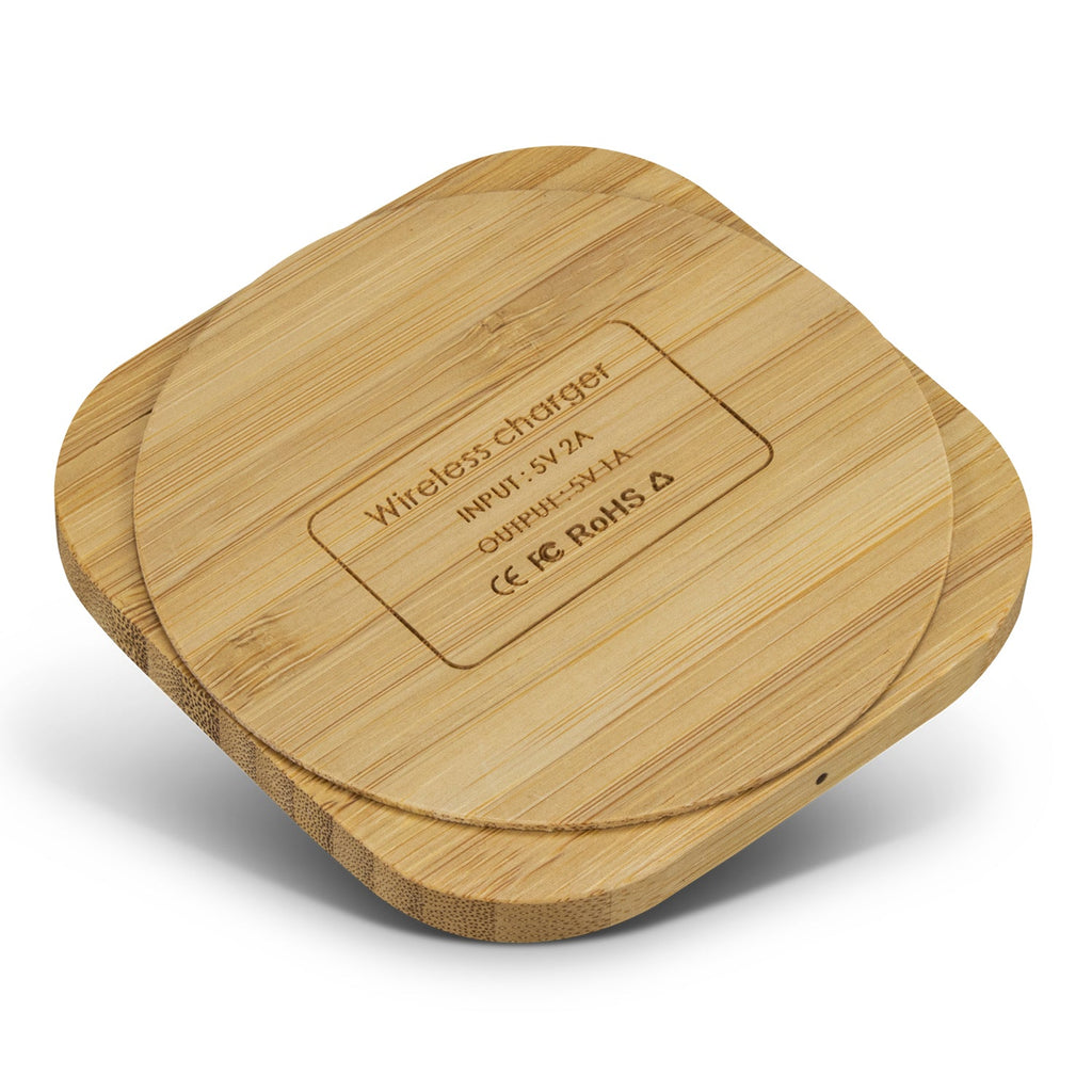 Vita Bamboo Wireless Charger - Square (4)