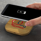 Vita Bamboo Wireless Charger - Square (5)
