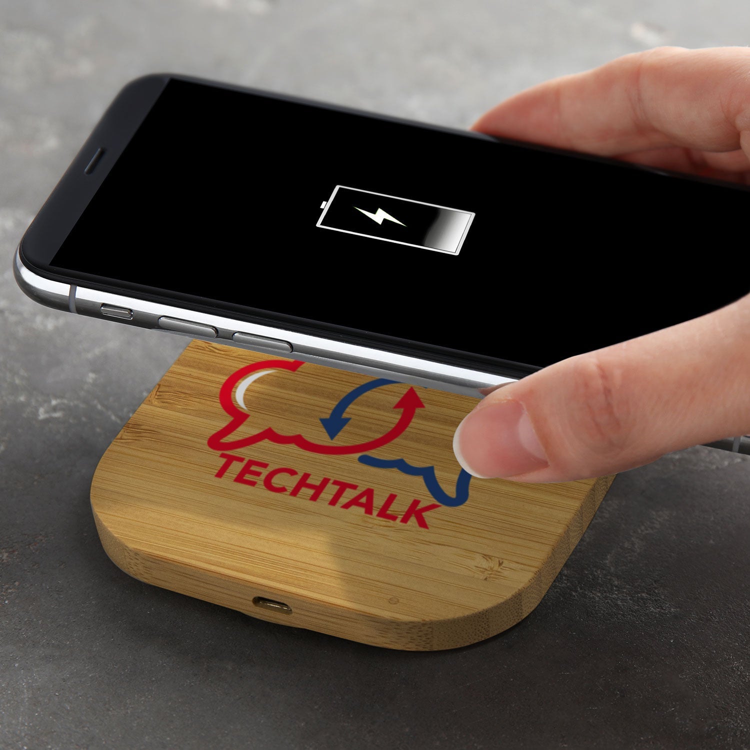 Vita Bamboo Wireless Charger - Square (5)