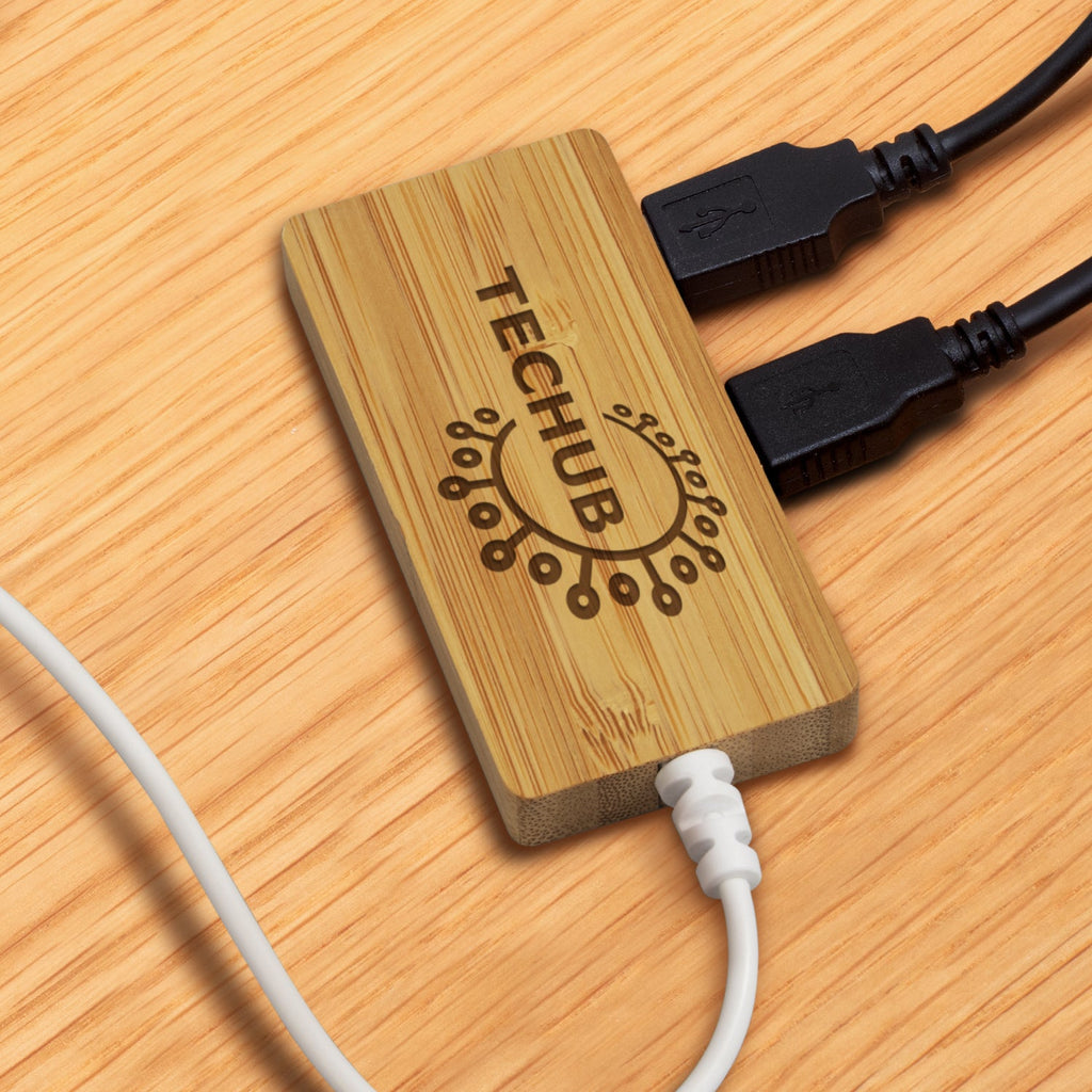 Bamboo USB Hub (4)