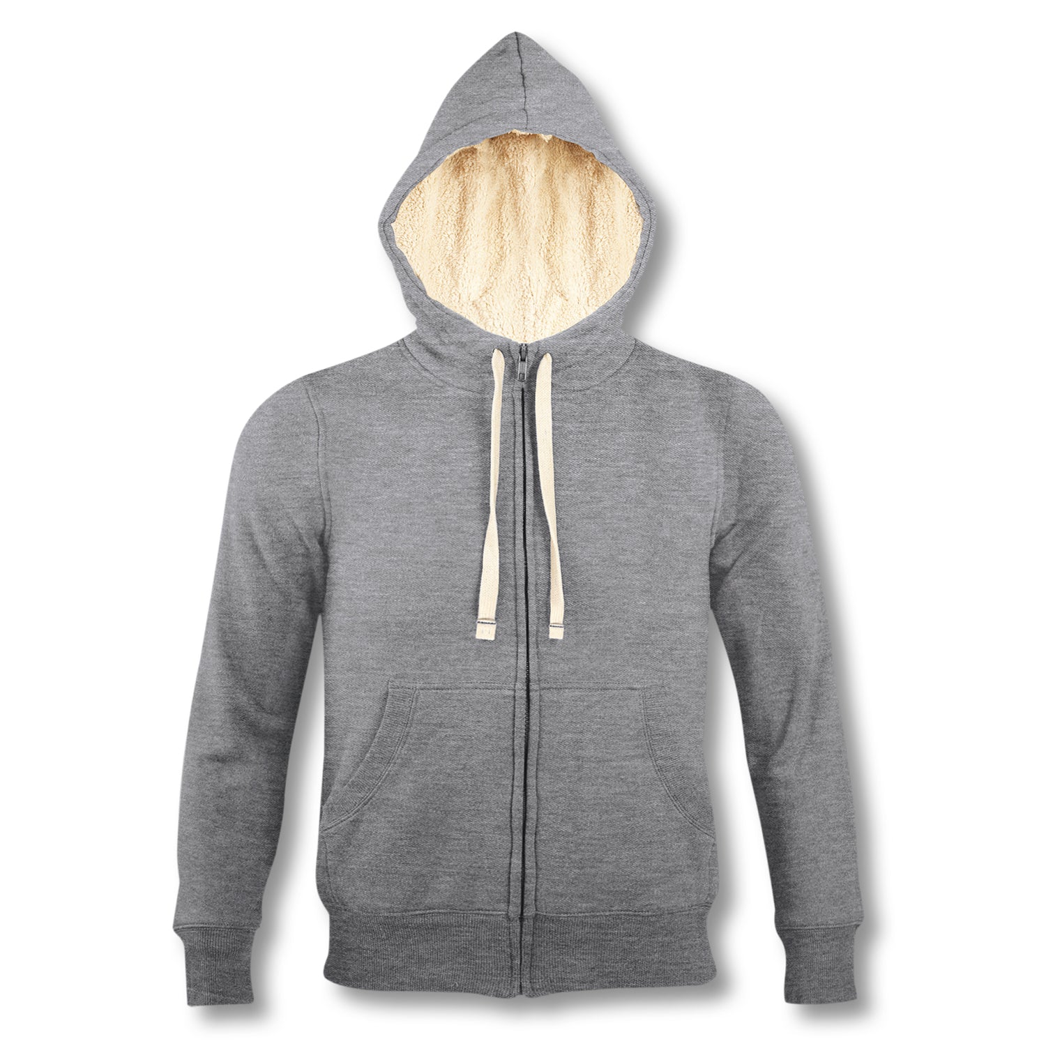 SOLS Sherpa Unisex Zipped Sweatshirt (2)