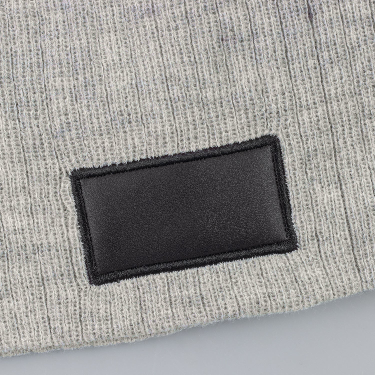 Nebraska Heather Cable Knit Beanie With Patch (7)