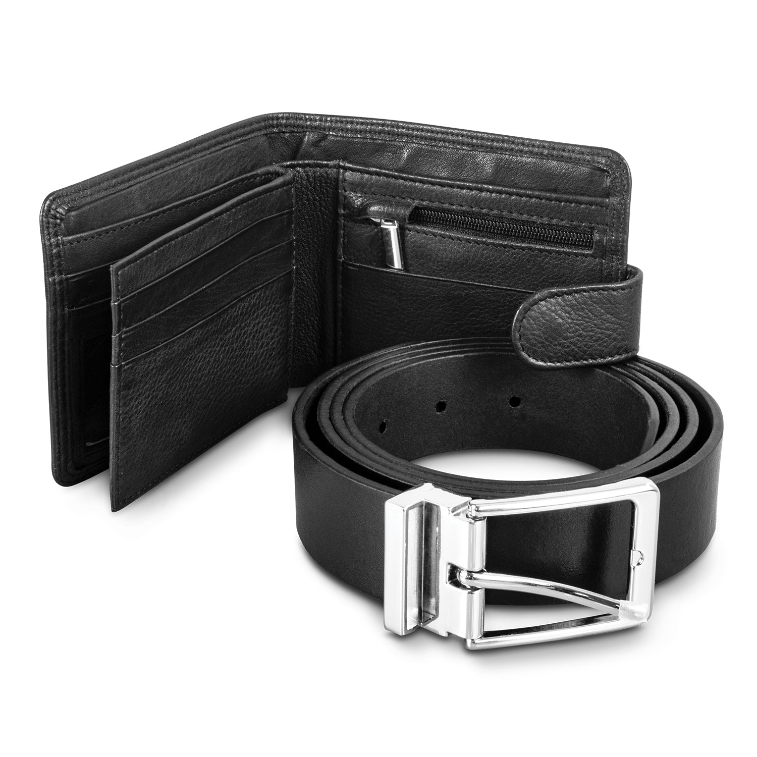 Pierre Cardin Leather Wallet and Belt Gift Set (2)