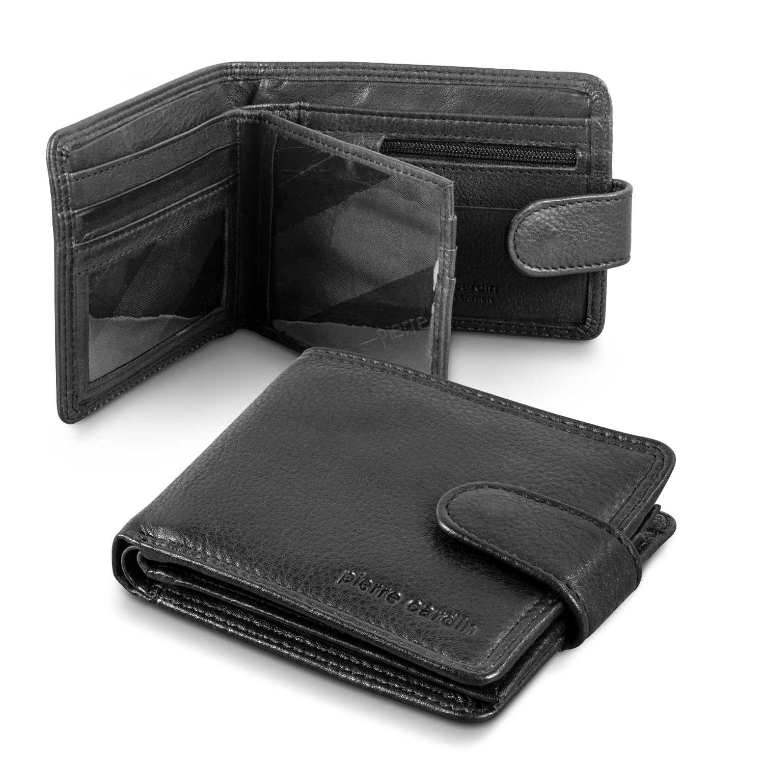 Pierre Cardin Leather Wallet and Belt Gift Set (3)