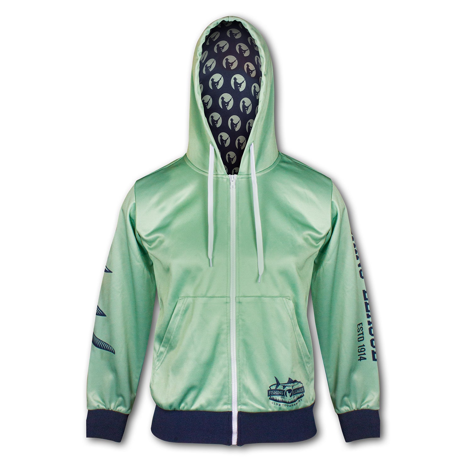 Custom Womens Sports Zipped Hoodie (2)