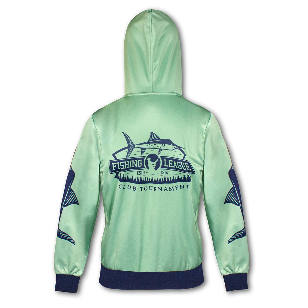 Custom Womens Sports Zipped Hoodie (3)