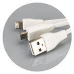 Bamboo Charging Cable Key Ring - Rectangle (3)