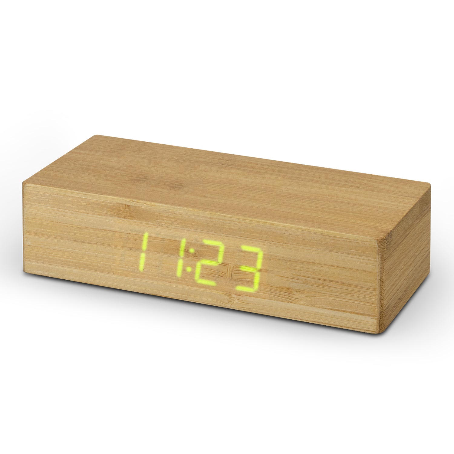 Bamboo Wireless Charging Clock (3)