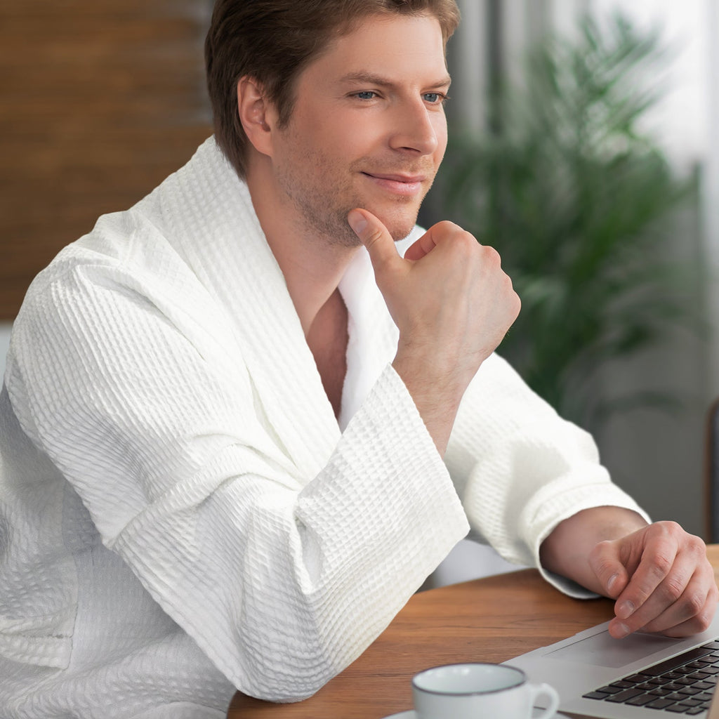 Rochester Waffle Bathrobe (5)