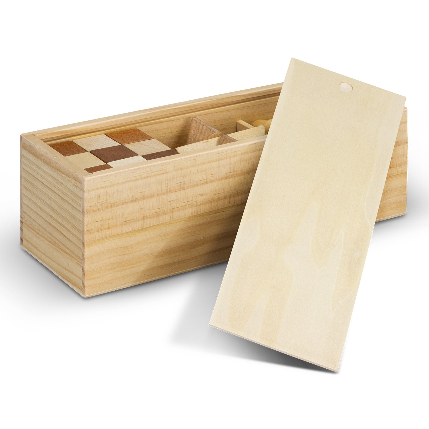 Wooden Brain Teaser Set (4)