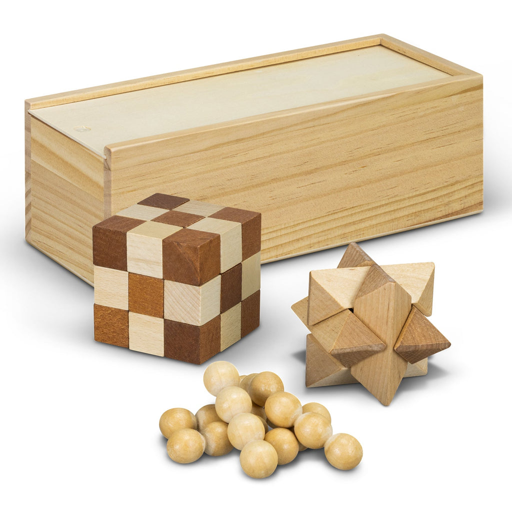 Wooden Brain Teaser Set (5)
