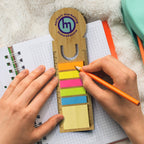Bamboo Ruler Bookmark - Round (4)