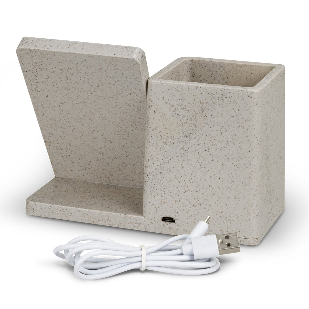 NATURA Oaken Wireless Charger Desk Caddy (3)