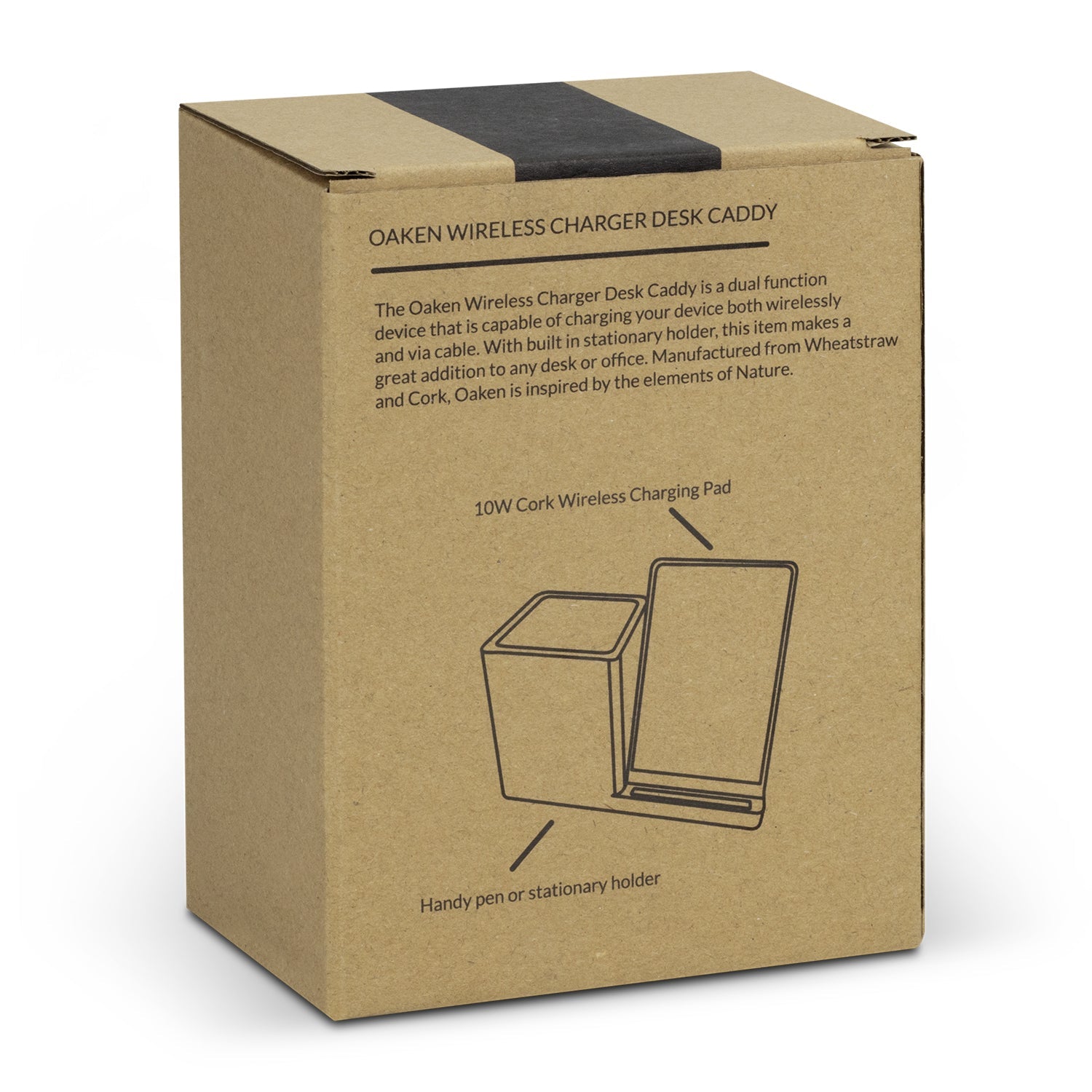 NATURA Oaken Wireless Charger Desk Caddy (5)