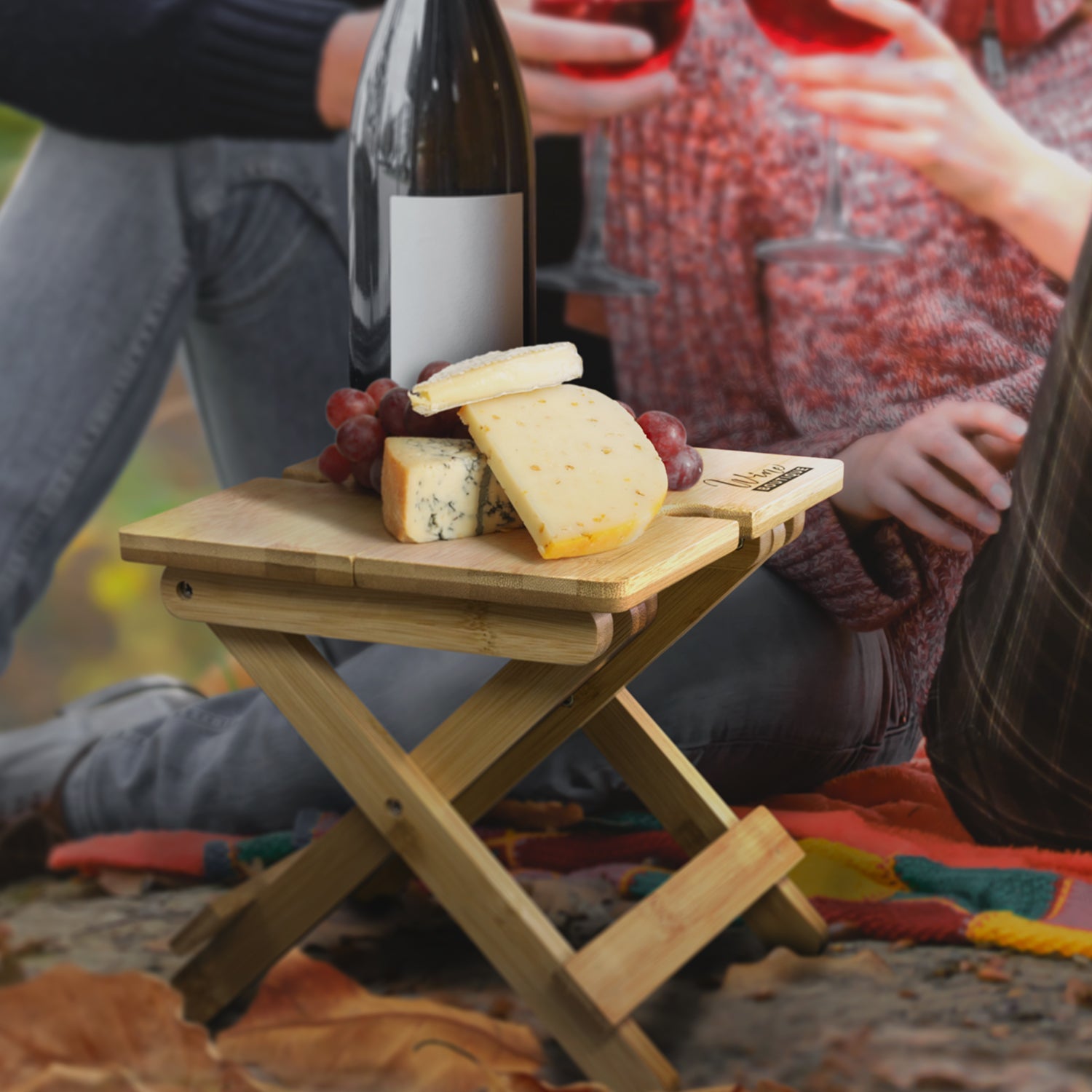 NATURA Bamboo Folding Wine Table (5)
