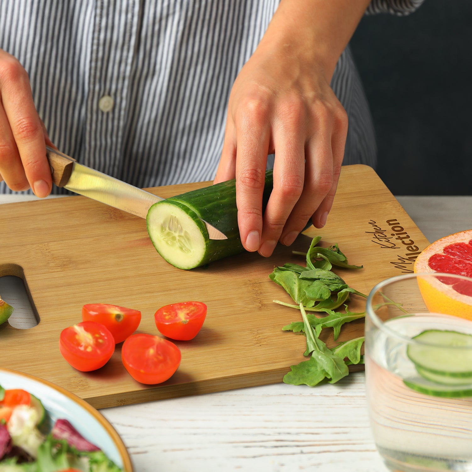 NATURA Bamboo Rectangle Chopping Board (6)