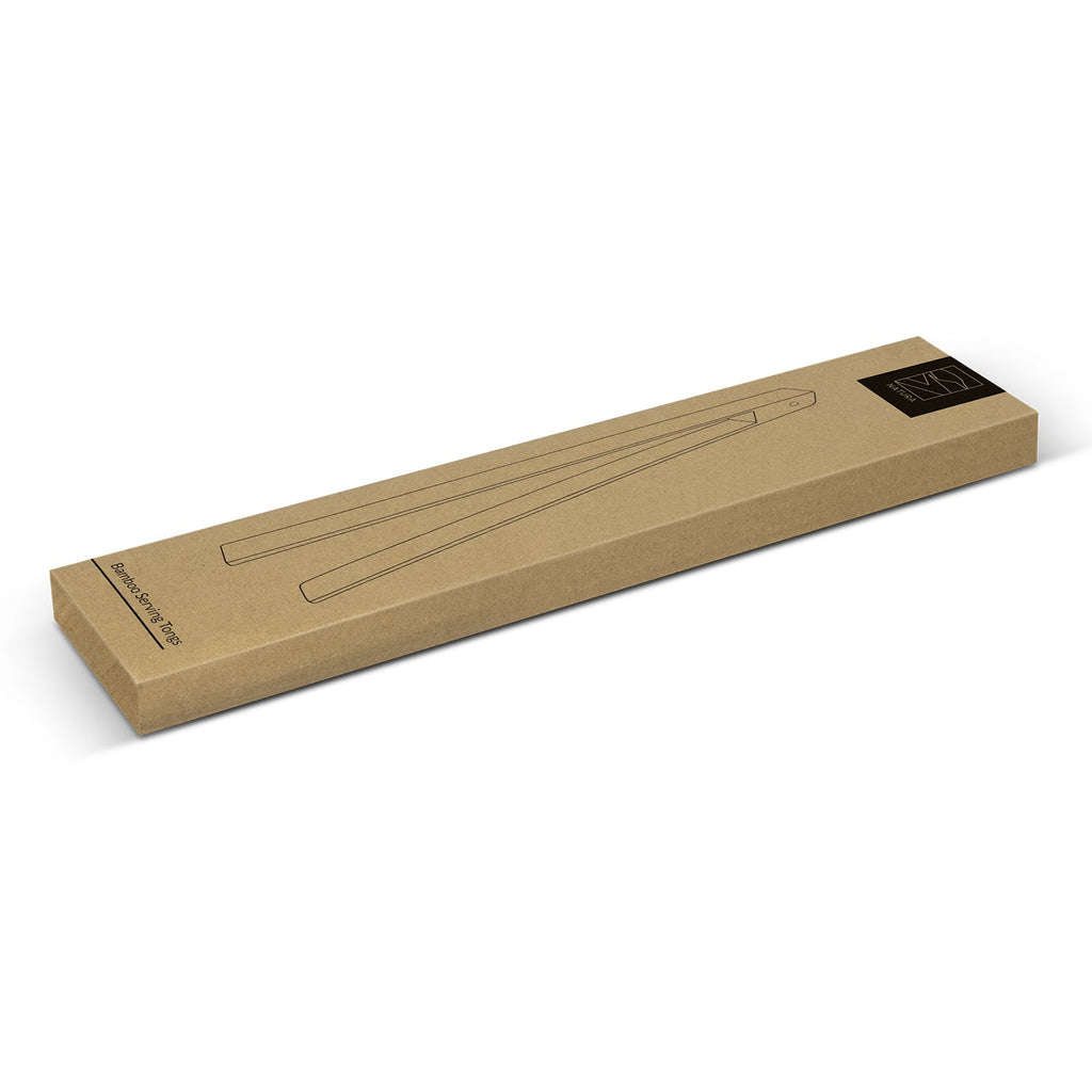 NATURA Bamboo Serving Tongs (4)