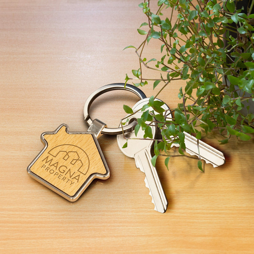 Santo House Shaped Key Ring (8)