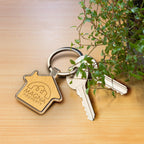 Santo House Shaped Key Ring (8)
