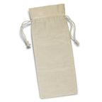 Cotton Wine Drawstring Bag (2)