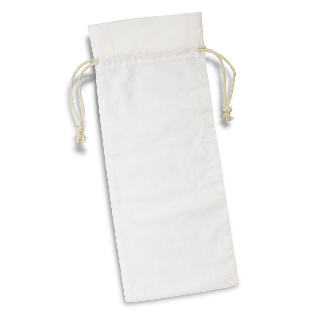 Cotton Wine Drawstring Bag (3)