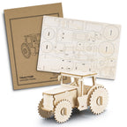 BRANDCRAFT Tractor Wooden Model (2)