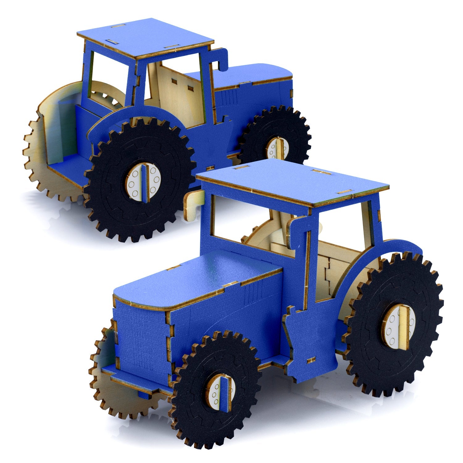 BRANDCRAFT Tractor Wooden Model (7)