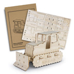 BRANDCRAFT Bulldozer Wooden Model (2)