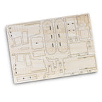 BRANDCRAFT Bulldozer Wooden Model (4)