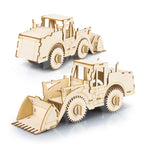 BRANDCRAFT Wheel Loader Wooden Model (3)