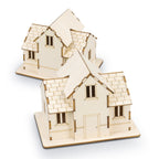 BRANDCRAFT House Wooden Model (3)