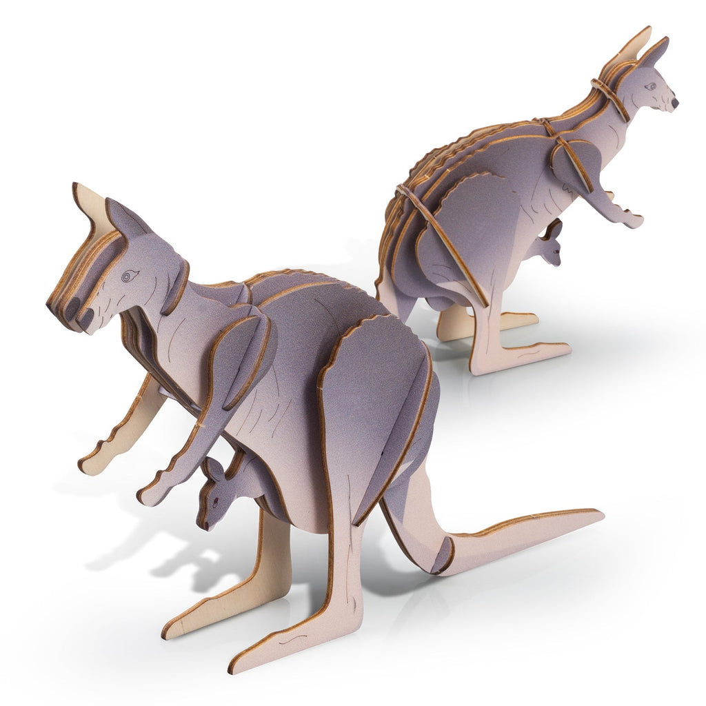 BRANDCRAFT Kangaroo Wooden Model (6)