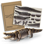 BRANDCRAFT Crocodile Wooden Model (2)